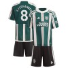 Camisola Manchester United B. Fernandes 8 Criança Equipamento Alternativa 2023-24 Manga Curta